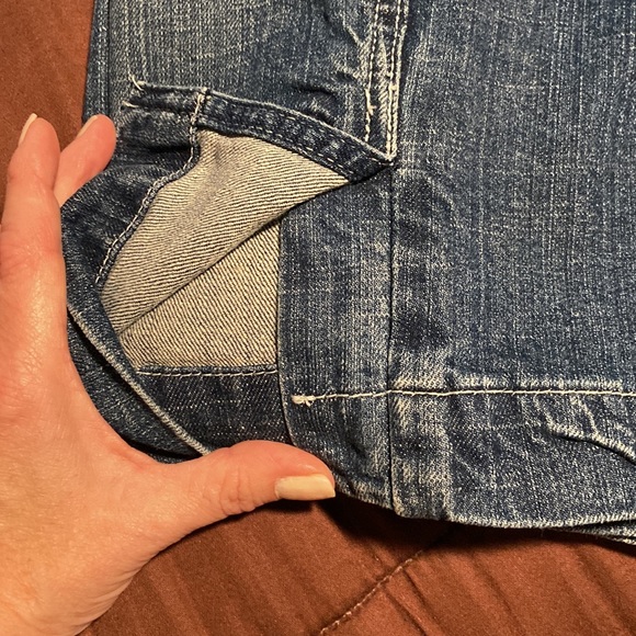 Capri Wide Leg Jean by Hikit Jeans Brand.  EUC! - Picture 14 of 16